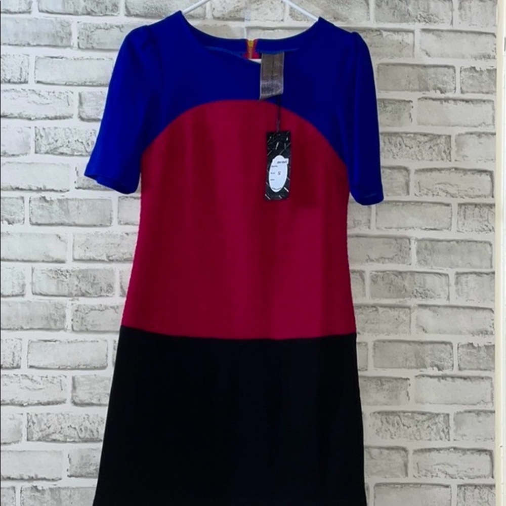 Moon Collection Color-block Dress, Small - Picture 2 of 12